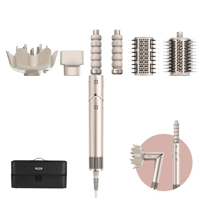 Маша за коса Shark FlexStyle Hair styler and dryer HD446SLEU - ЗЛАТЕН -- GOLD