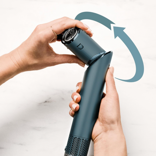 Shark HD450TLEU Flexstyle Styler and Hair Dryer 5 in 1, Limited Edition Gift Set