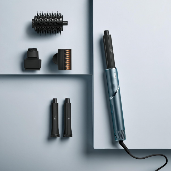 Shark HD450TLEU Flexstyle Styler and Hair Dryer 5 in 1, Limited Edition Gift Set