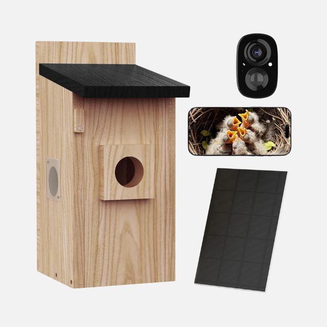 Смарт хранилка за птици TWOPOINT Bird House Solar Energy Version NW-S1