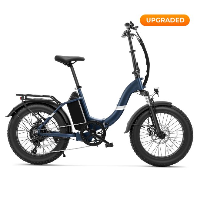 Електрически велосипед Touroll S2 Pro Folding Fat Tire Electric Bike 20"