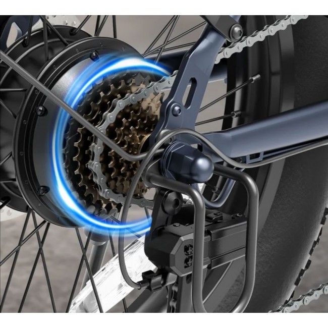 Електрически велосипед Touroll S3 Folding Fat Tire