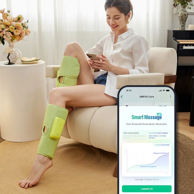 Масажор Xiaomi UREVO Care Wireless Relax Massager - ЧЕРЕН