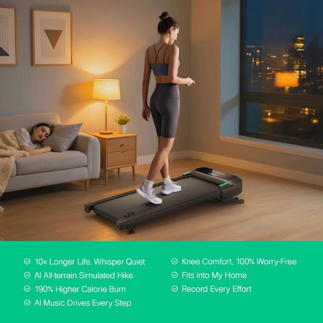 Бягаща фитнес пътека UREVO SpaceWalk 5L