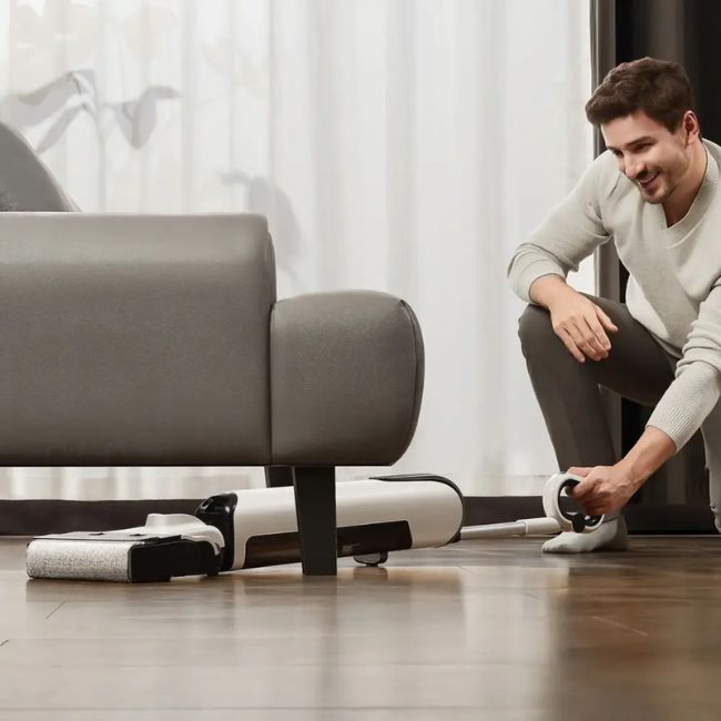 Вертикална прахосмукачка Xiaomi UWANT D700 Wet And Dry Vacuum Cleaner - БЯЛ -- WHITE