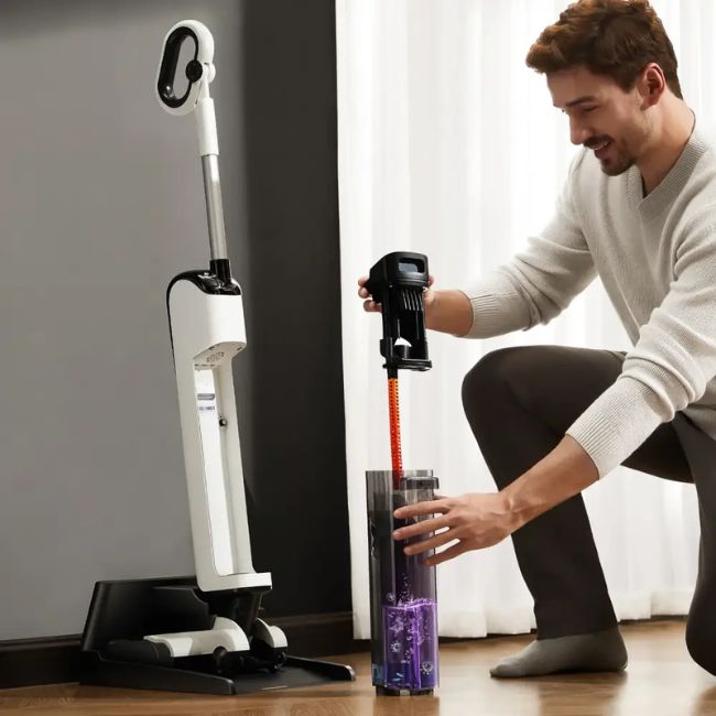 Вертикална прахосмукачка Xiaomi UWANT D700 Wet And Dry Vacuum Cleaner - БЯЛ -- WHITE