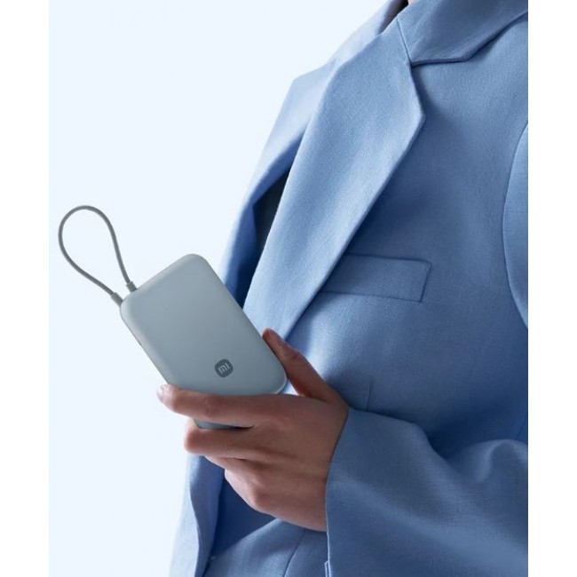 Външна преносима батерия Xiaomi Power Bank 20000mAh, 67W - СИН -- ICE BLUE