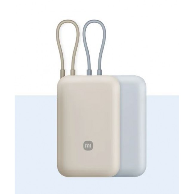 Преносима батерия Xiaomi Power Bank 10000 (Integrated Cable) - ТЕН -- TAN
