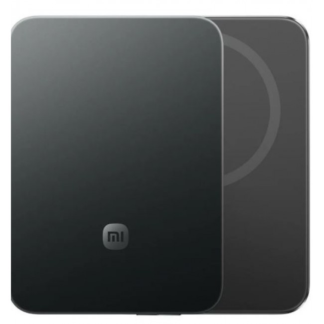 Преносима, външна батерия Xiaomi UltraThin Magnetic Power Bank 5000 / 15W - ЧЕРНА -- BLACK