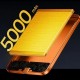 Преносима, външна батерия Xiaomi UltraThin Magnetic Power Bank 5000 / 15W - ОРАНЖЕВА -- ORANGE