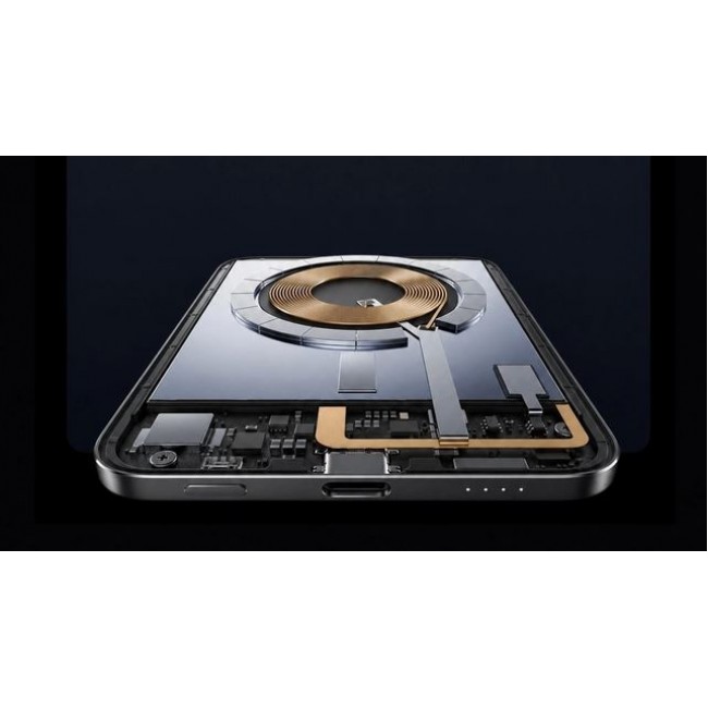 Преносима, външна батерия Xiaomi UltraThin Magnetic Power Bank 5000 / 15W - ОРАНЖЕВА -- ORANGE