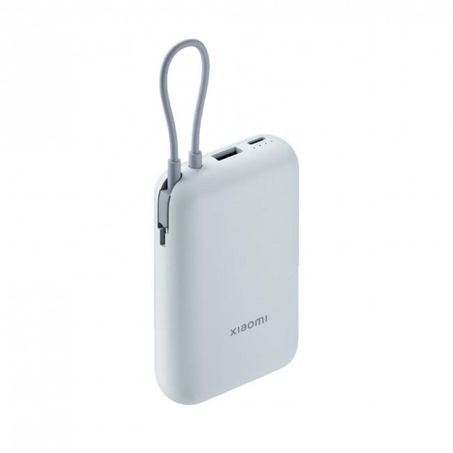 Външна Батерия POWER BANK Xiaomi Mi Power Bank 1000mAh с вграден кабел - СИН -- ICE BLUE