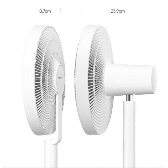 Стоящ вентилатор с дистанционно Mijia Smart Standing Fan Pro Slim 