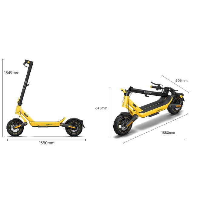 Електрически скутер Xiaomi Electric Scooter 6 Ultra - ЧЕРЕН/ЖЪЛТ -- BLACK/YELLOW
