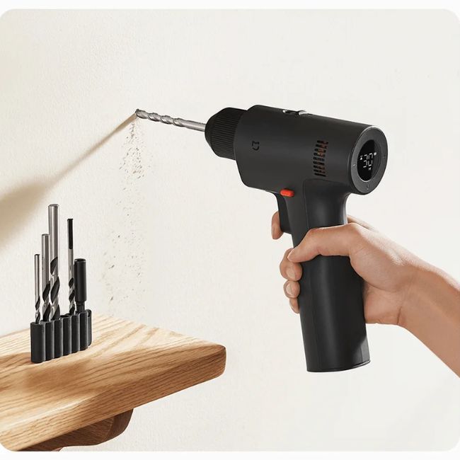 Бормашина Xiaomi Mijia Brushless Cordless Drill 2 - ТЪМНОСИВ -- Dark Grey