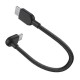 Оригинален кабел с оплетка Xiaomi Braided USB-C to USB-C Cable 3A  (10cm)