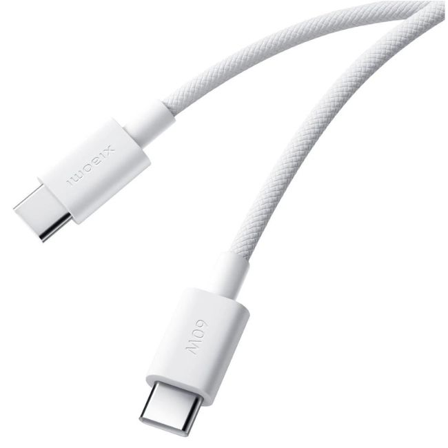 Оригинален кабел с оплетка Xiaomi 3A Braided USB-C to USB-C Cable 1m 60W