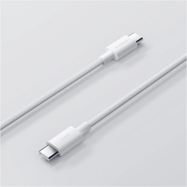 Оригинален кабел с оплетка Xiaomi 3A Braided USB-C to USB-C Cable 1m 60W