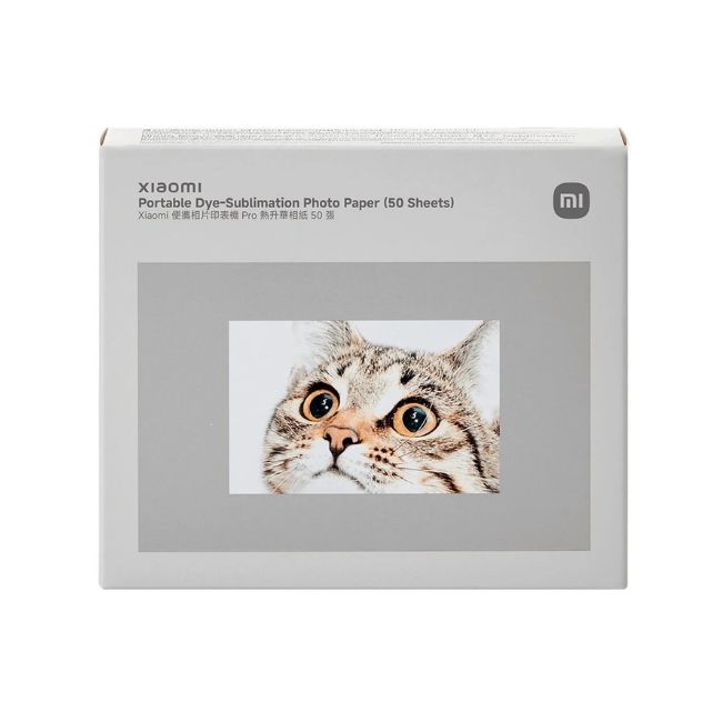 Хартия за фотопринтер Xiaomi Portable Dye-Sublimation Photo Paper 50бр.