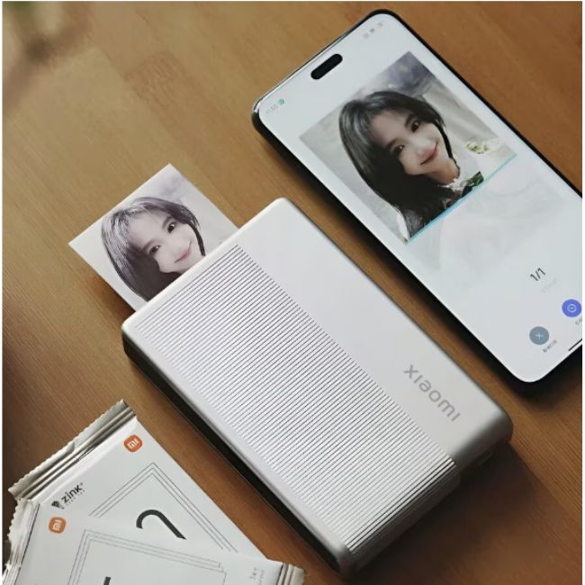 Мини принтер за мобилен телефон Xiaomi Portable Instant Photo Printer 1S BHR9974GL