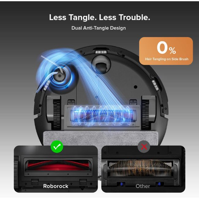 Прахосмукачка робот Roborock Q10 S5+ - ЧЕРЕН -- BLACK