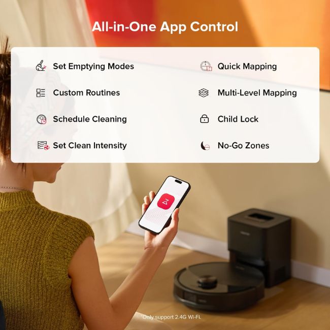 Прахосмукачка робот Roborock Q10 S5+ - ЧЕРЕН -- BLACK