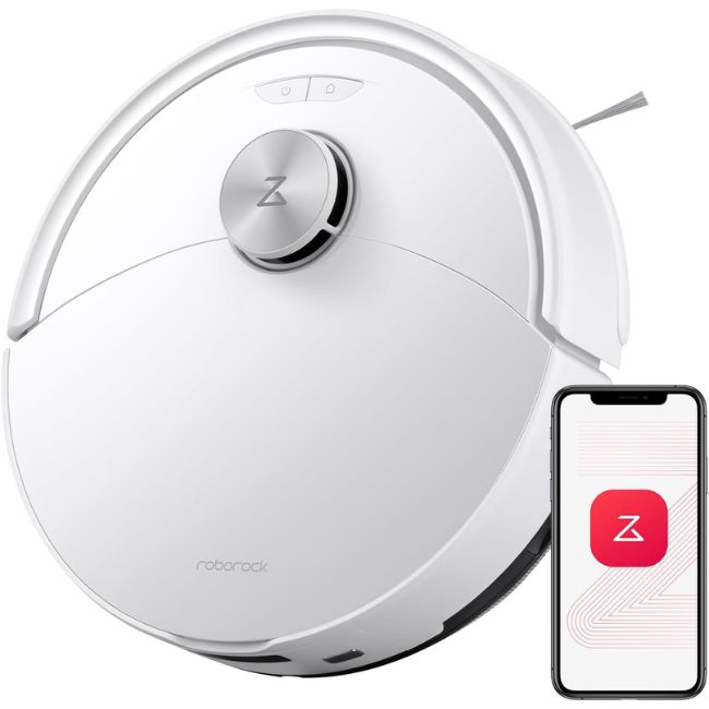 Прахосмукачка робот Roborock Q10 S5 - БЯЛ -- WHITE