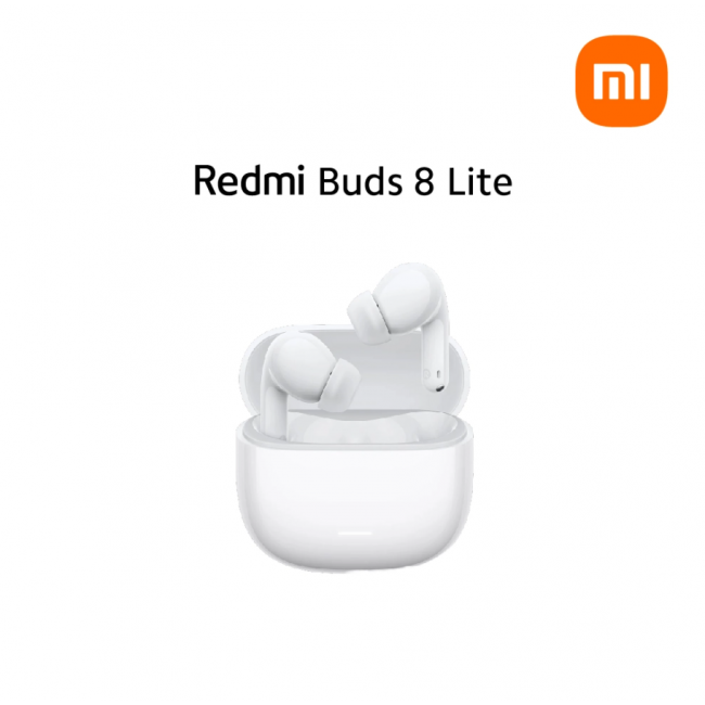 Безжични слушалки Xiaomi REDMI Buds 8 Lite -БЯЛ  - WHITE 