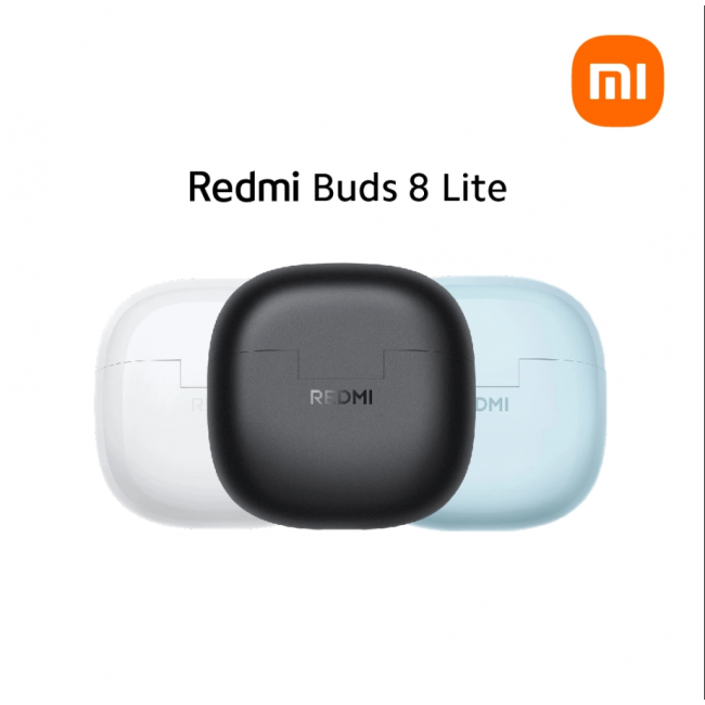 Безжични слушалки Xiaomi REDMI Buds 8 Lite -ЧЕРЕН - BLACK