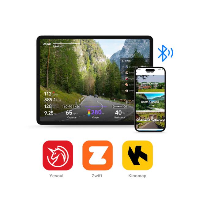 Бягаща фитнес пътека Yesoul WalkingPad W2 Pro ЧЕРЕН -- BLACK