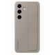 Калъф за мобилен телефон Samsung Galaxy S24 Standing Grip Case - КАФЯВ -- Taupe