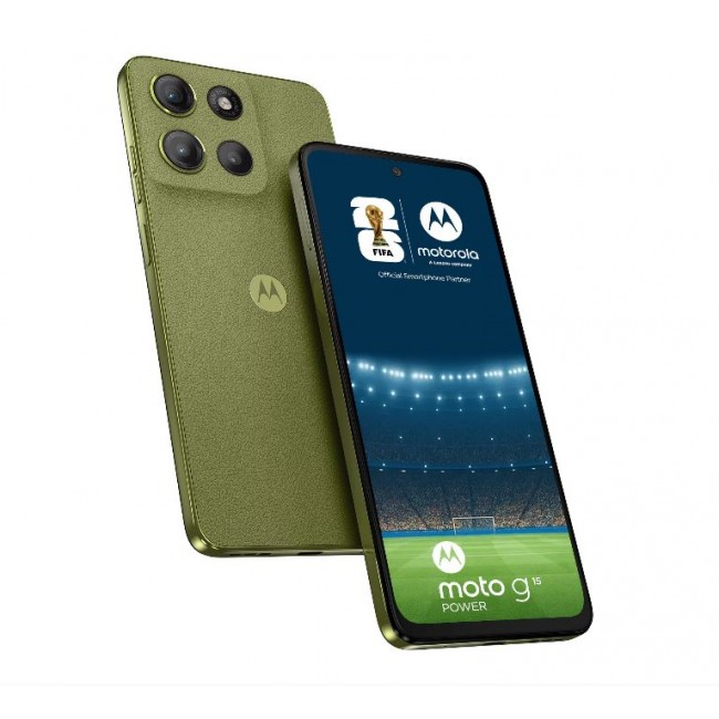 Motorola XT2521-5 Moto G15 Power 4G 256GB 8GB RAM - ЗЕЛЕН -- IGUANA GREEN