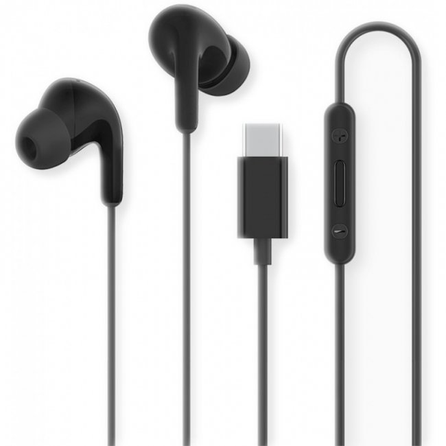 Слушалки Xiaomi Type C Earphones Слушалки - ЧЕРЕН -- BLACK