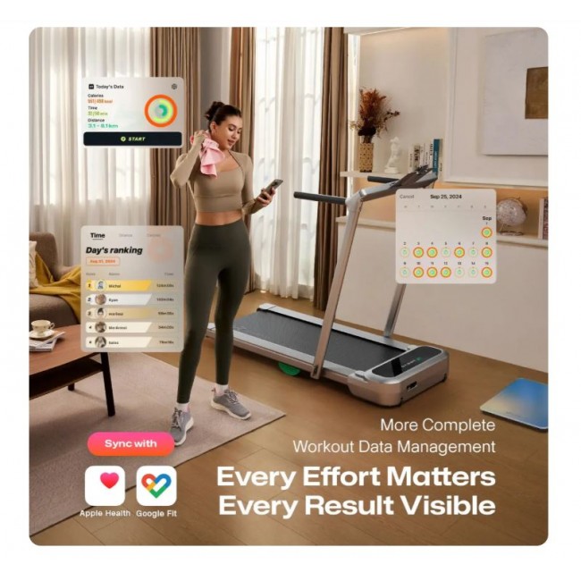 Бягаща фитнес пътека UREVO FoldiMix 5 Pro