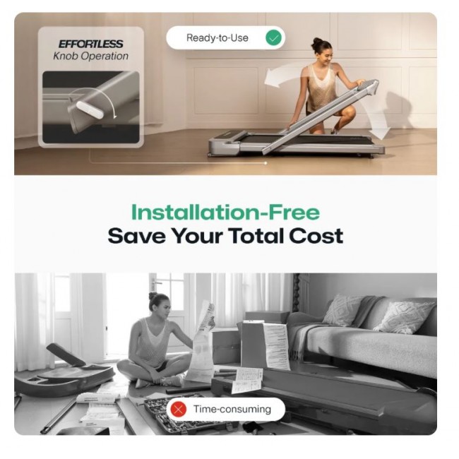 Бягаща фитнес пътека UREVO FoldiMix 5L Pro