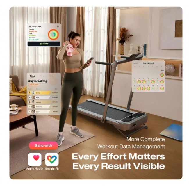 Бягаща фитнес пътека UREVO FoldiMix 5L Pro