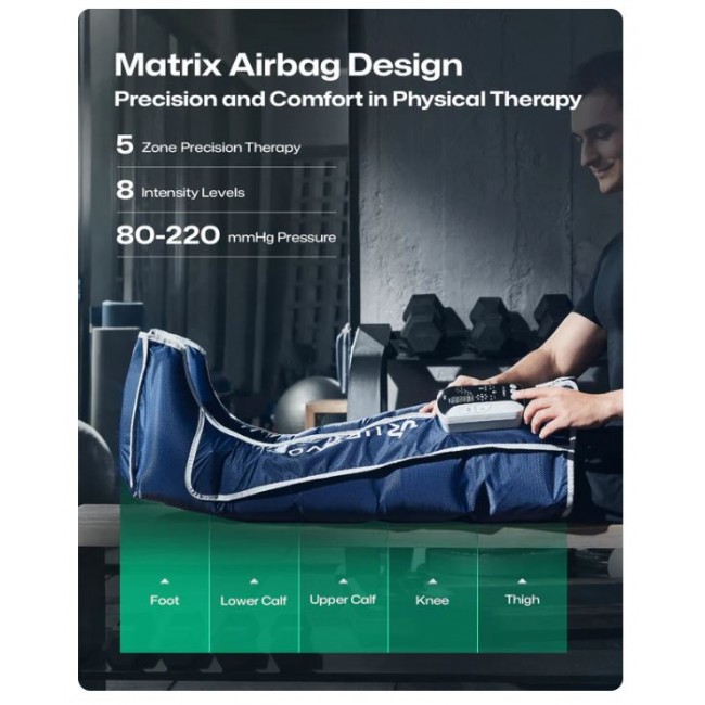 Масажор UREVO Care Wireless Recovery Massager - ЧЕРЕН