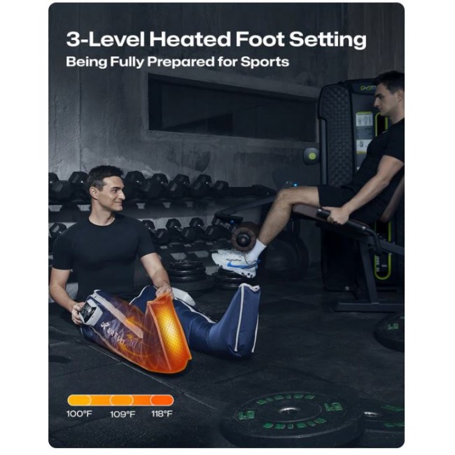 Масажор UREVO Care Wireless Recovery Massager - ЧЕРЕН