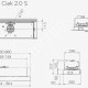 Абсорбатор Elica Ciak 2.0 GR 60