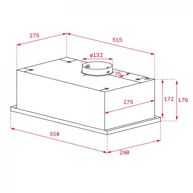 Абсорбатор TEKA GFG2 ЧЕРЕН
