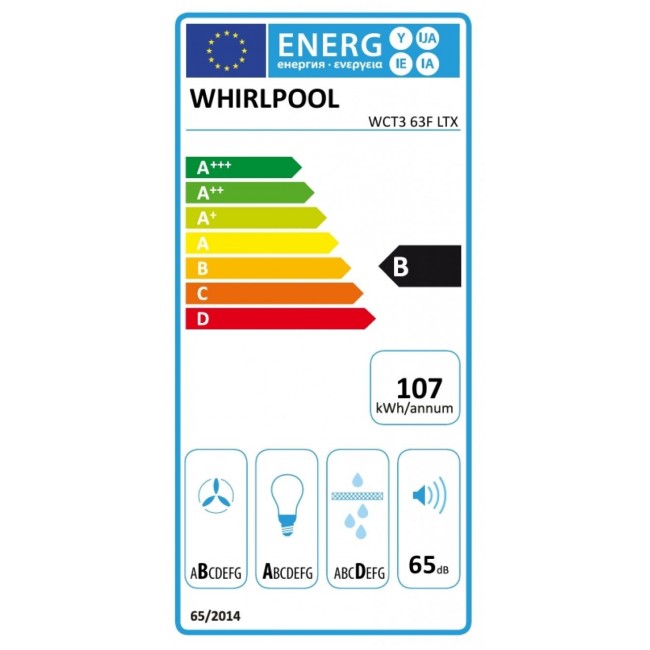 Абсорбатор Whirlpool WCT3 63F LTX