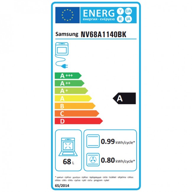 Фурна за вграждане Samsung NV68A1140BK/OL