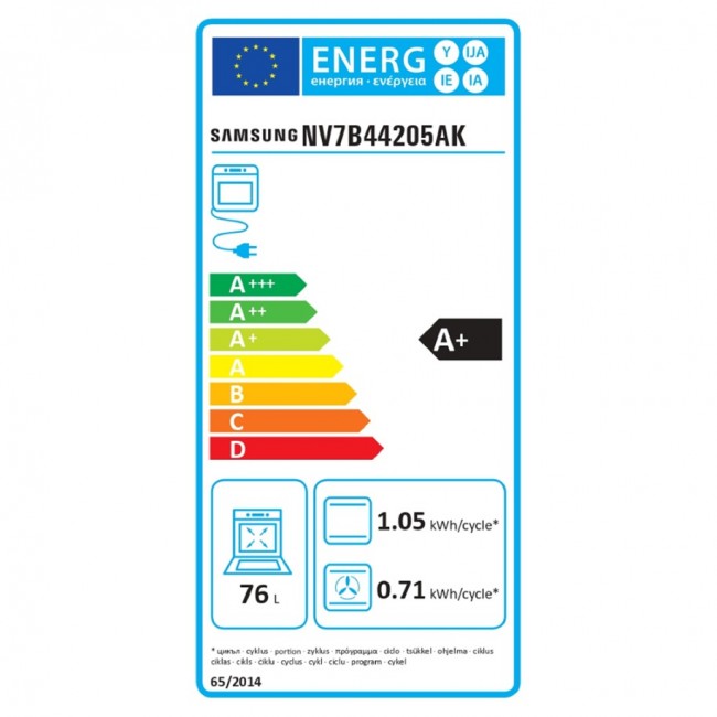 Фурна за вграждане Samsung NV7B44205AK/U2