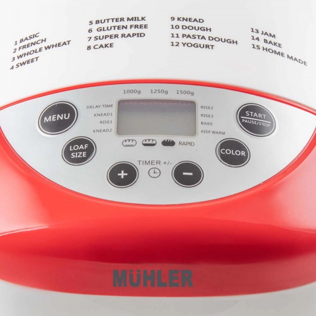 Хлебопекарна MUHLER MBM-1502