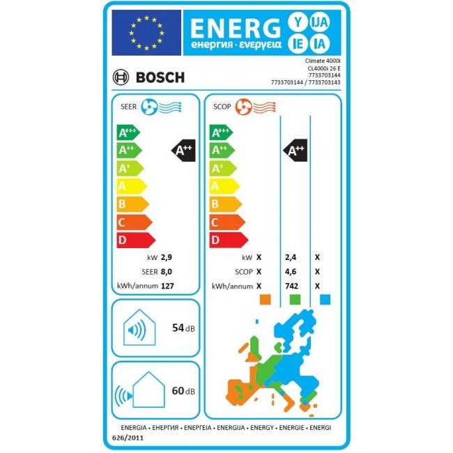Климатик Bosch CL4000i-Set 26E