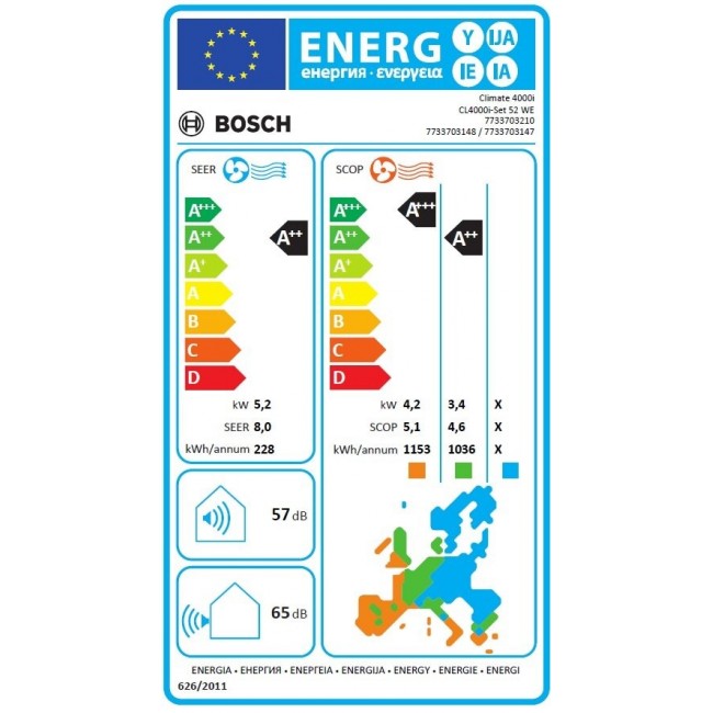 Климатик Bosch CL4000i-Set 52E