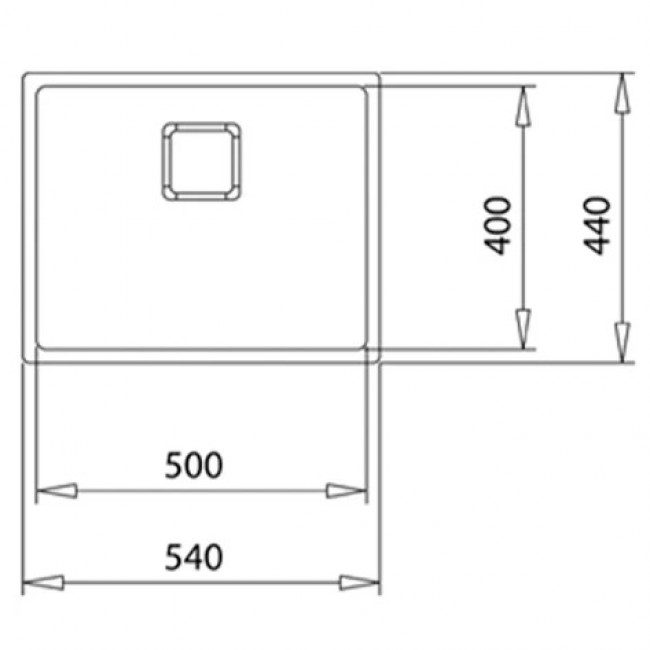 Мивка TEKA FlexLinea RS15 50.40 M-XT 1B МИКРОЛЕН