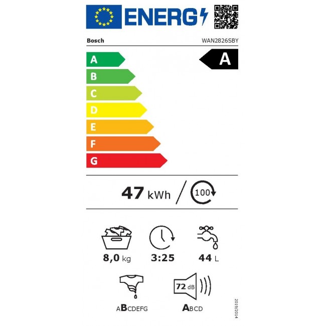 Пералня Bosch WAN2826SBY