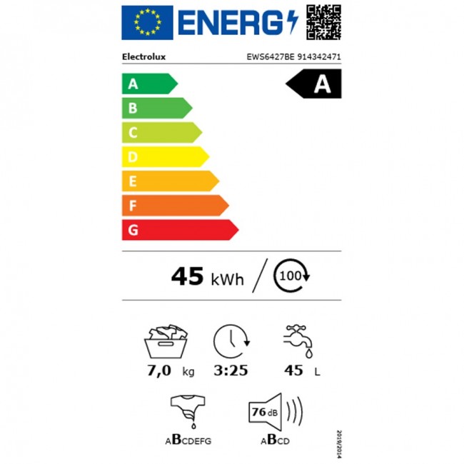 Пералня Electrolux EWS6427BE