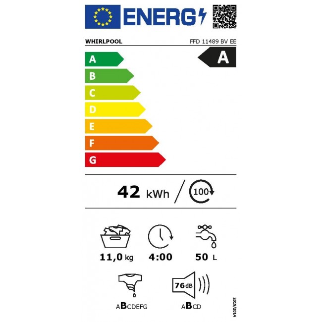 Пералня Whirlpool FFD 11489 BV EE